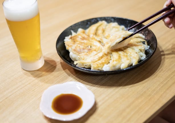 ビールに合う餃子 